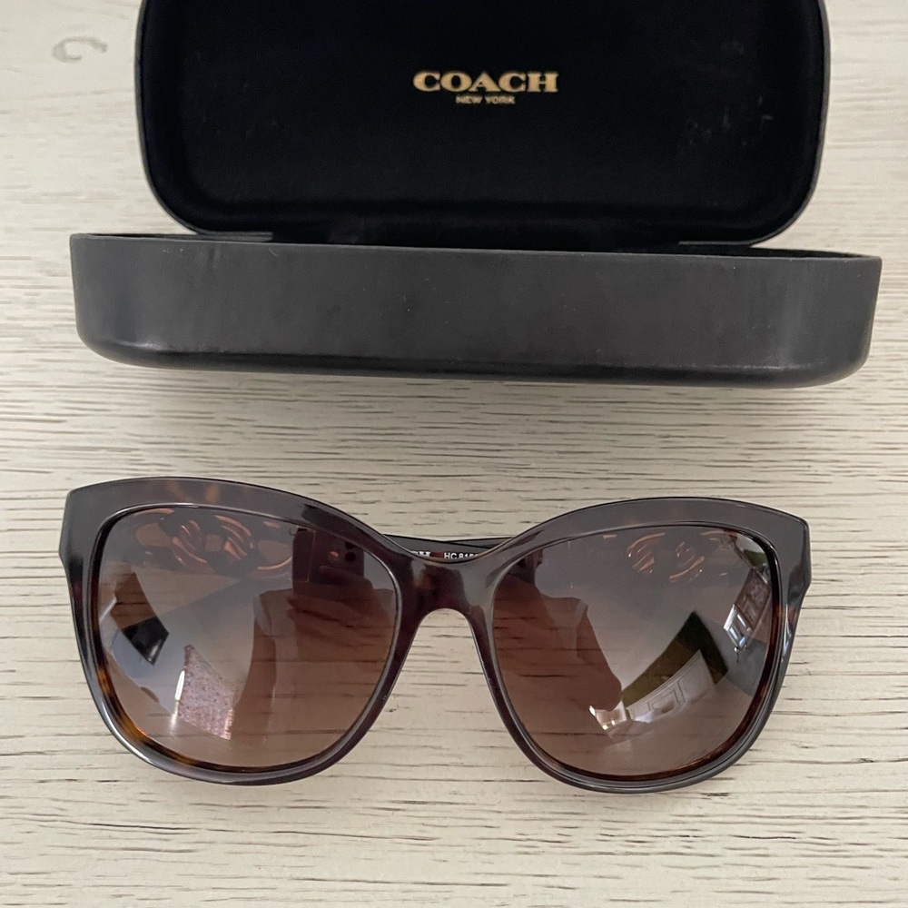Coach Women's Tortoise Sunglasses